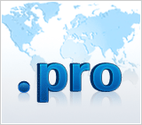.pro-Domain registrieren
