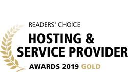 Logo Hosting Service Provider Gold 2019