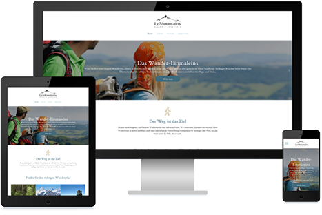Ihre Website – ganz einfach erstellen