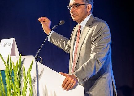 ICANN-Chef Fadi Chehadé auf der newdomains 2013 in München (Foto: Markus Kroha)