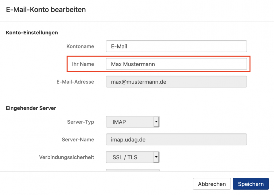 Wie konfiguriere ich den united-domains Webmailer?
