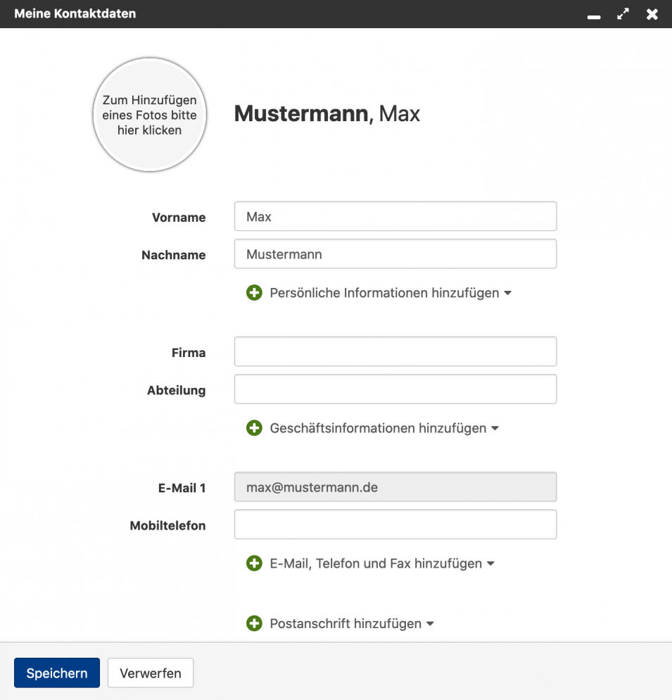Wie konfiguriere ich den united-domains Webmailer?