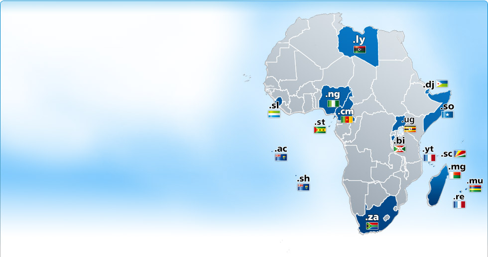 Domains aus Afrika registrieren